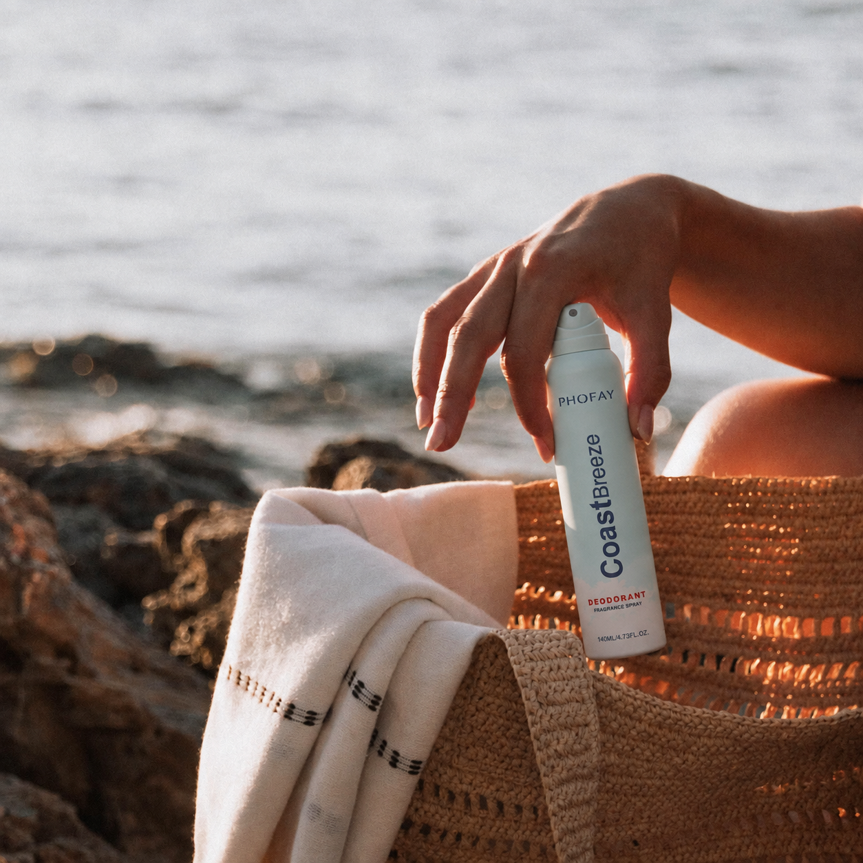 CoastBreeze Fragrance Deodorant Spray — 140 ml