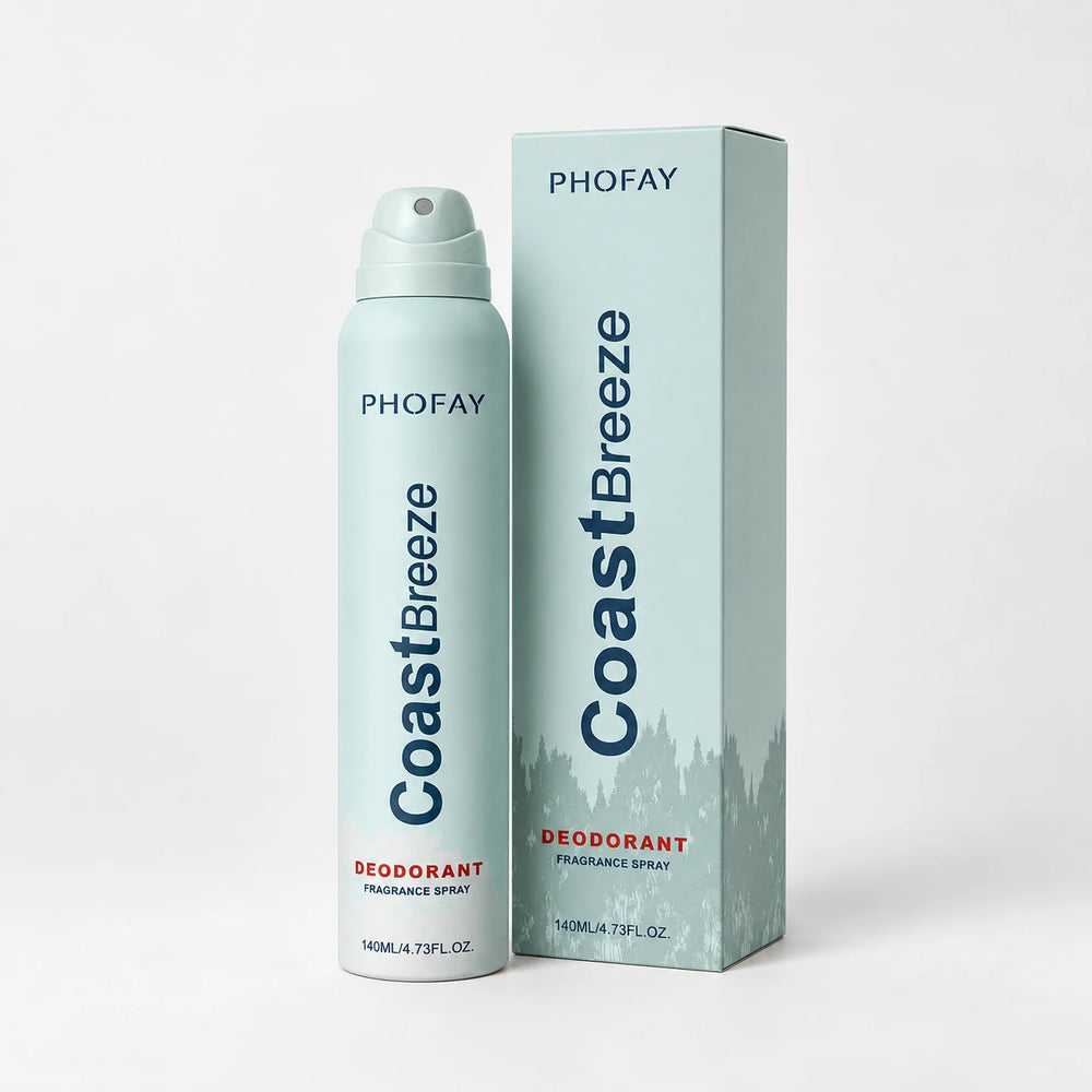 CoastBreeze Fragrance Deodorant Spray — 140 ml