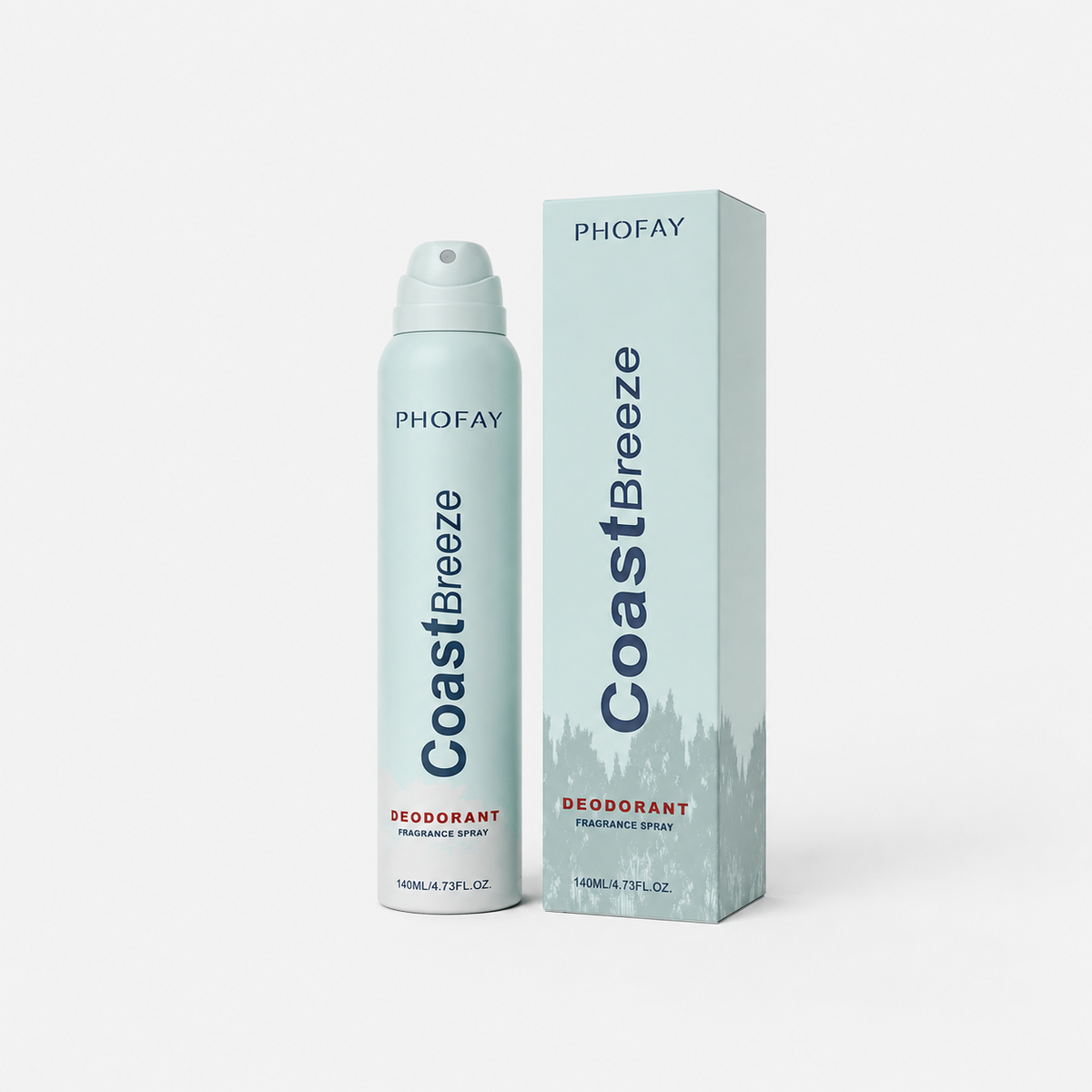 CoastBreeze Fragrance Deodorant Spray — 140 ml